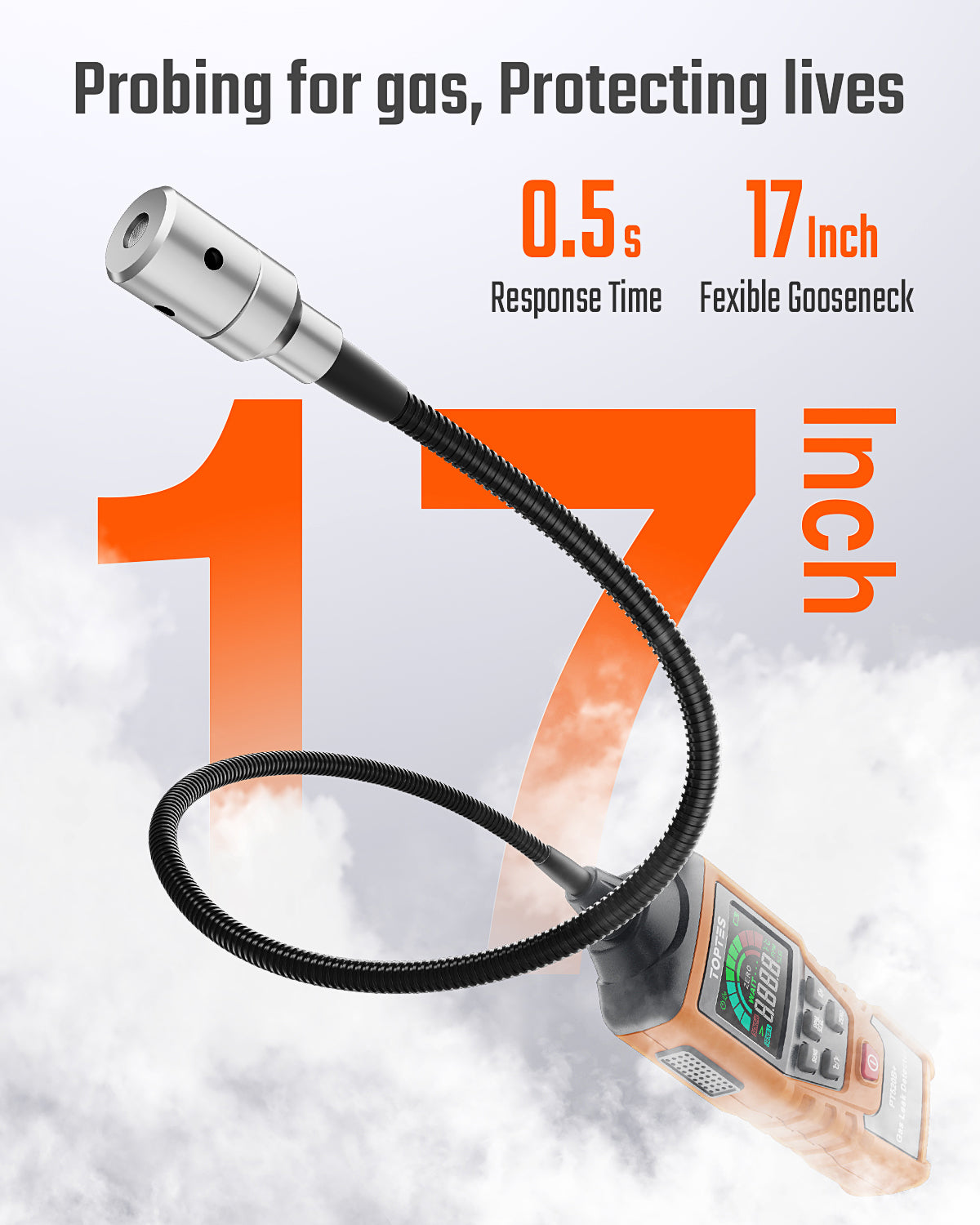 TOPTES PT520B+ Gas Leak Detector