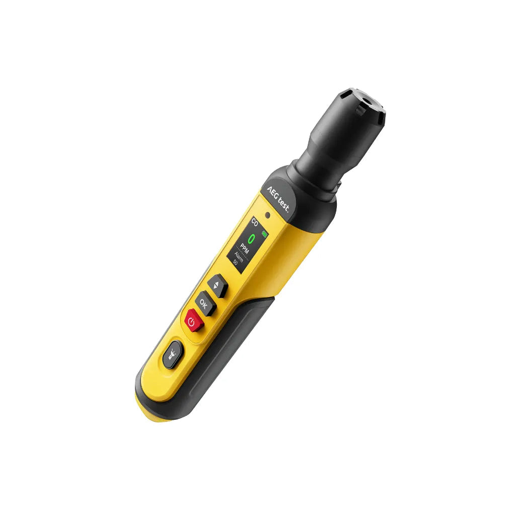 AEGTEST AGT-2459 Carbon Monoxide Detector (Yellow)