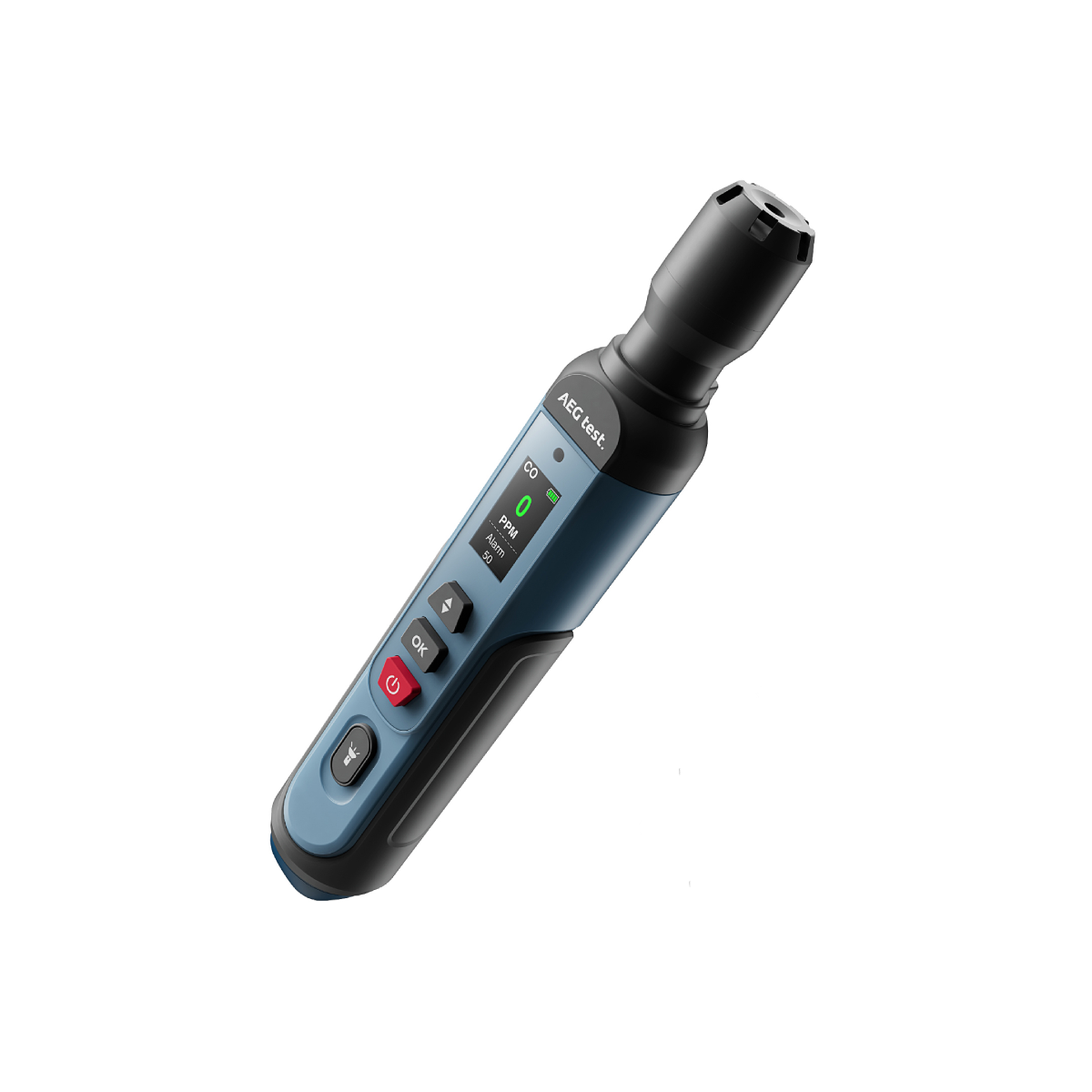 AEGTEST AGT-2459 Carbon Monoxide Detector (Blue)