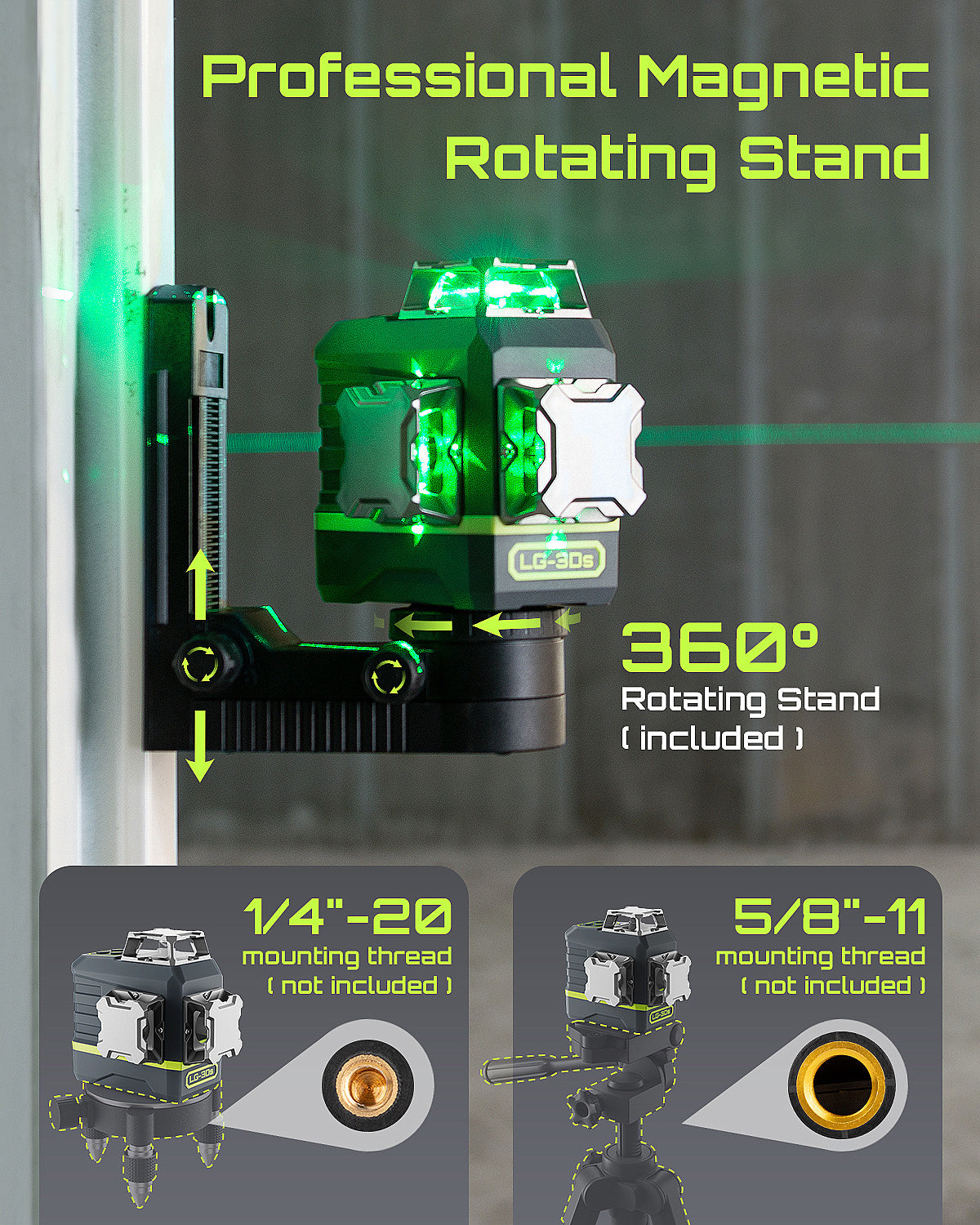 LASGOO LG-3Ds Laser Level