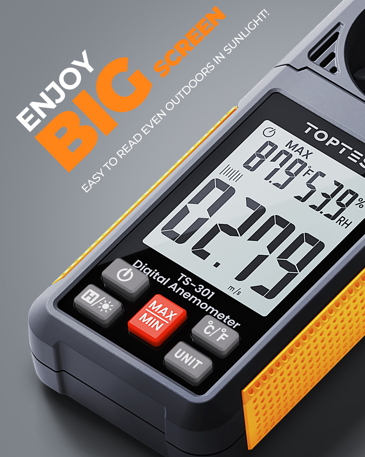 TopTes TS-301 Digital Anemometer