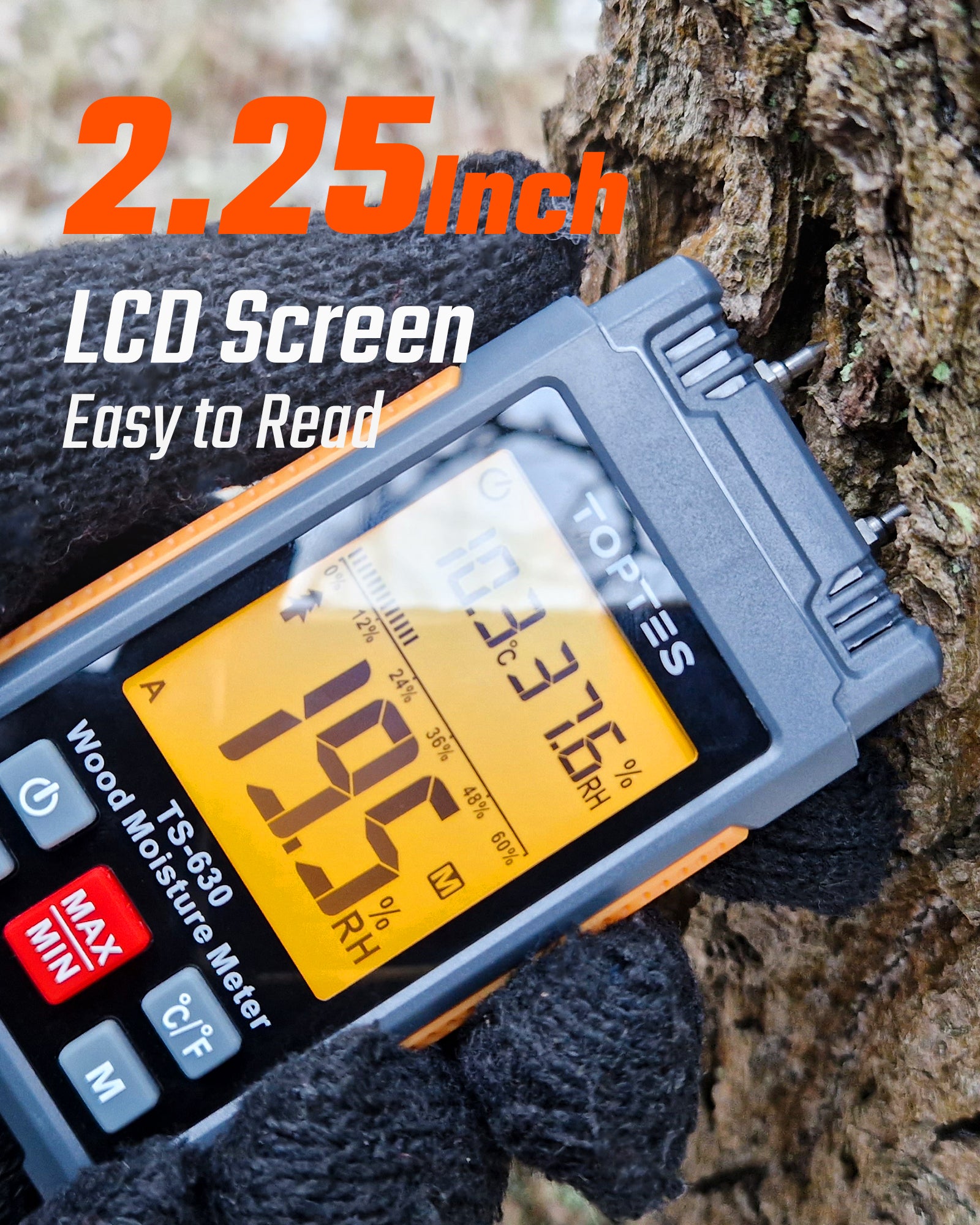 TopTes TS-630 Wood Moisture Meter