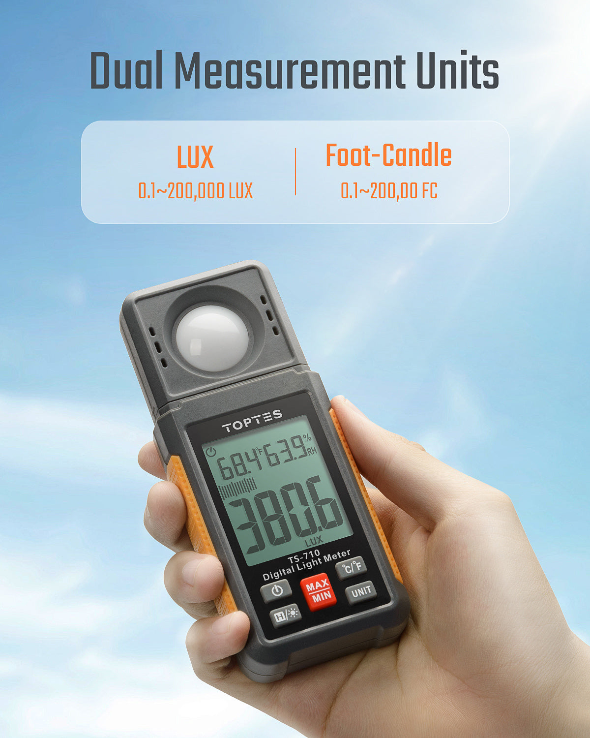 TopTes TS-710 Light Meter