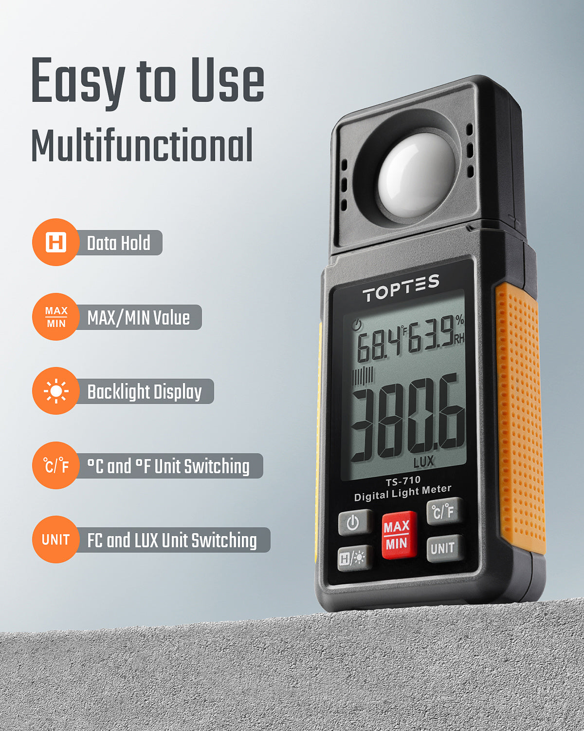 TopTes TS-710 Light Meter