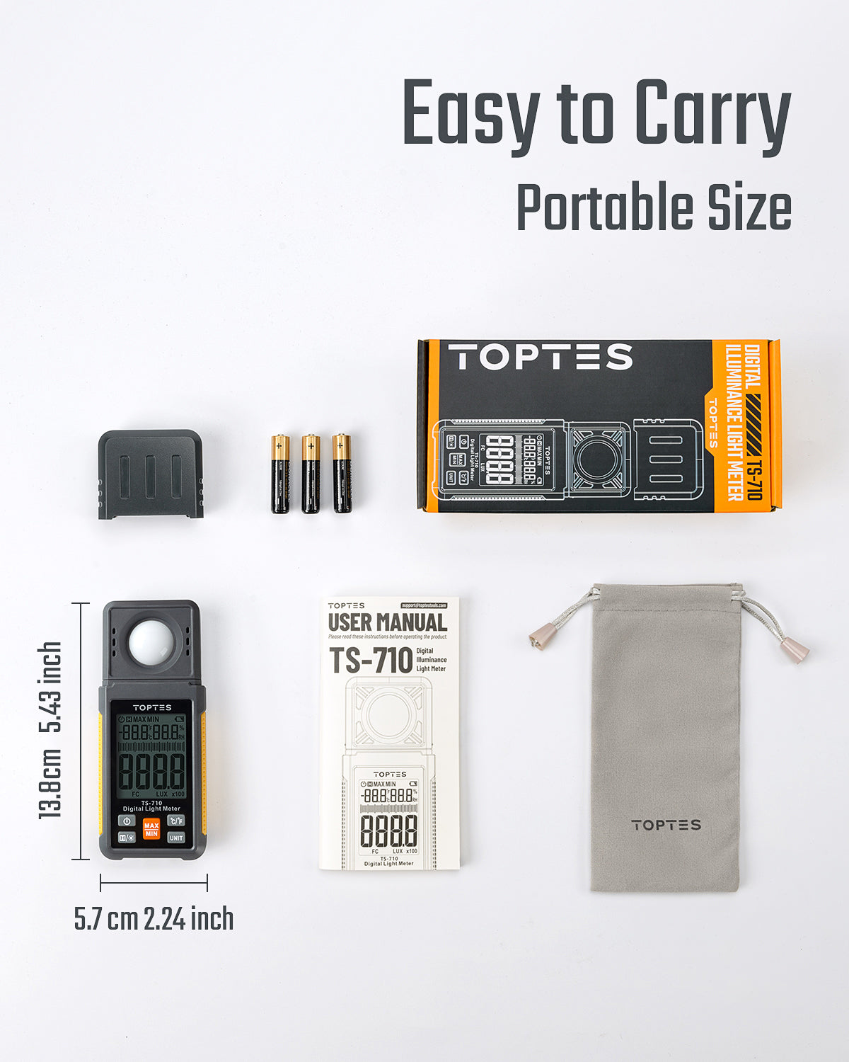 TopTes TS-710 Light Meter