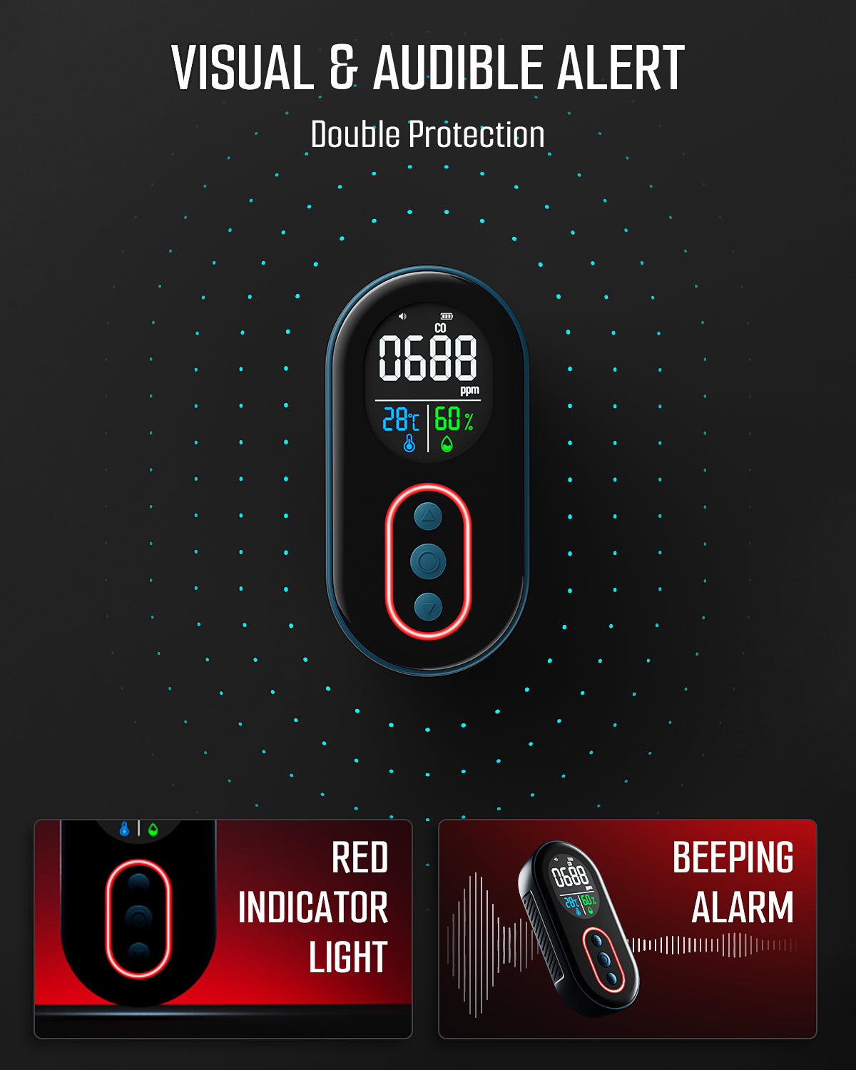 GASDOC DS-399 Carbon Monoxide Detector