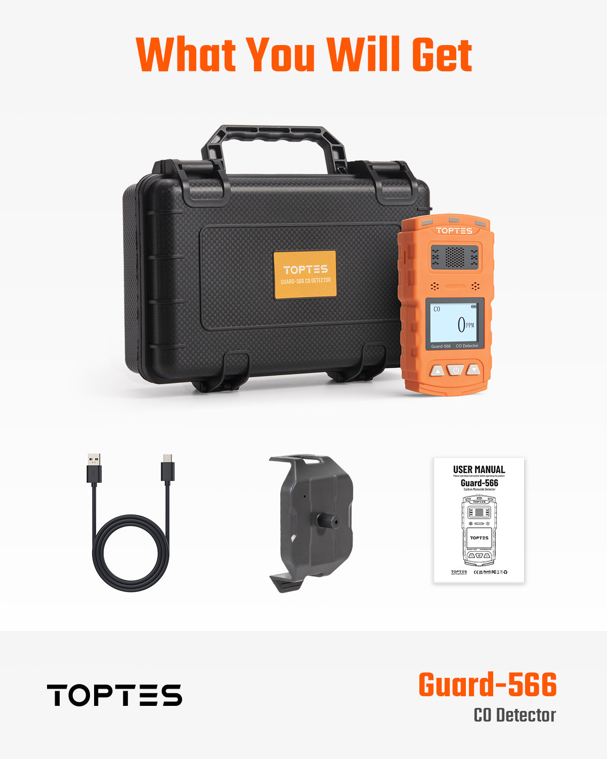 TopTes Guard-566 Carbon Monoxide Detector
