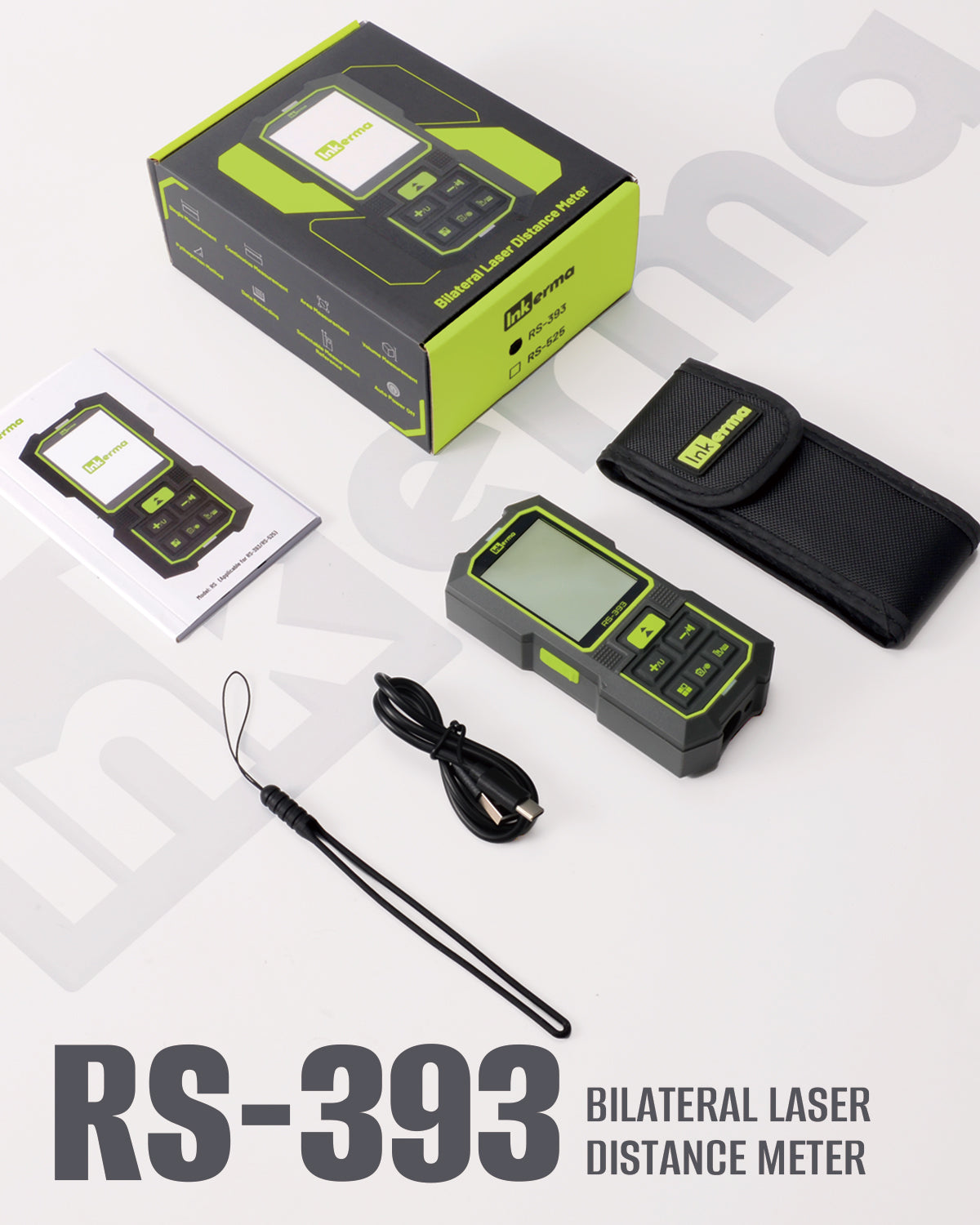 INKERMA RS-393 Dual Laser Measurement Tool