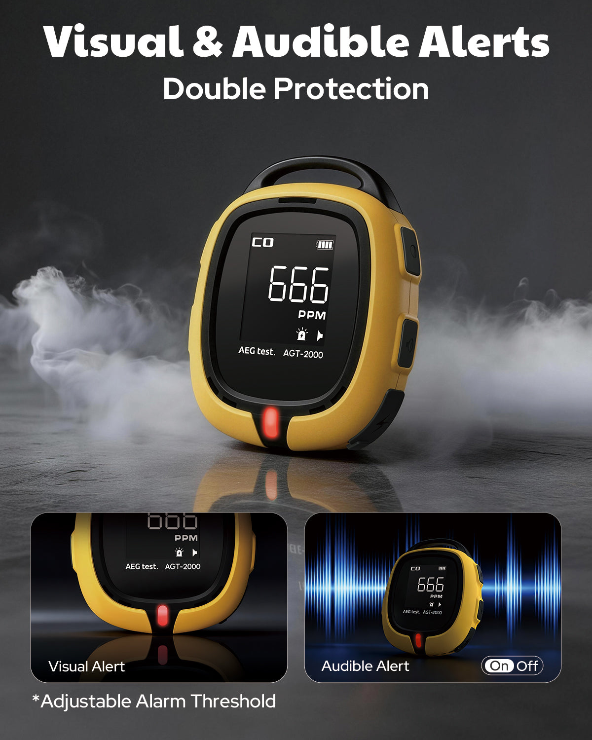 AEGTEST AGT-2000 Carbon Monoxide Detector
