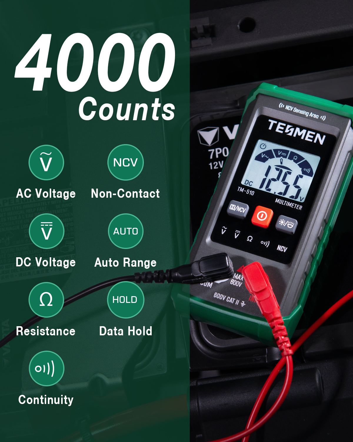 TESMEN TM-510 Smart Digital Multimeter