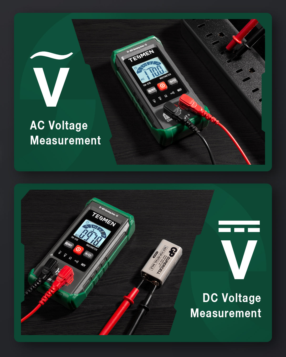 TESMEN TM-510 Smart Digital Multimeter
