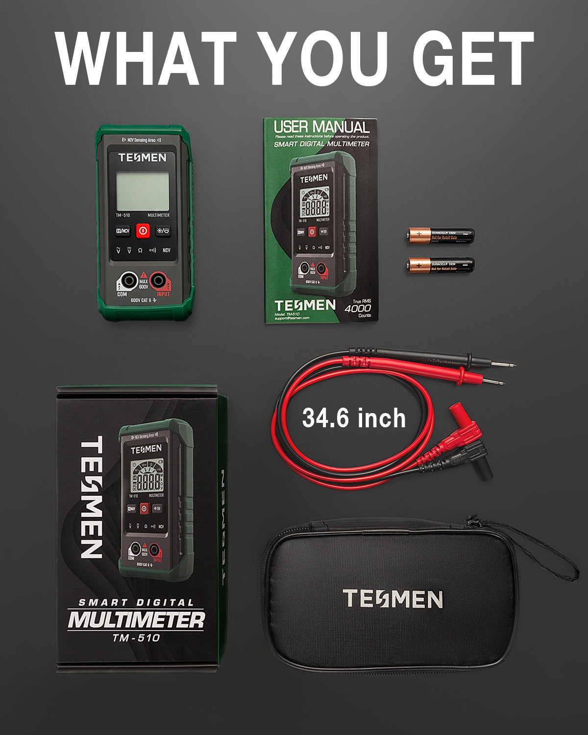 TESMEN TM-510 Smart Digital Multimeter